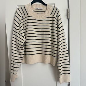 Zara striped sweater